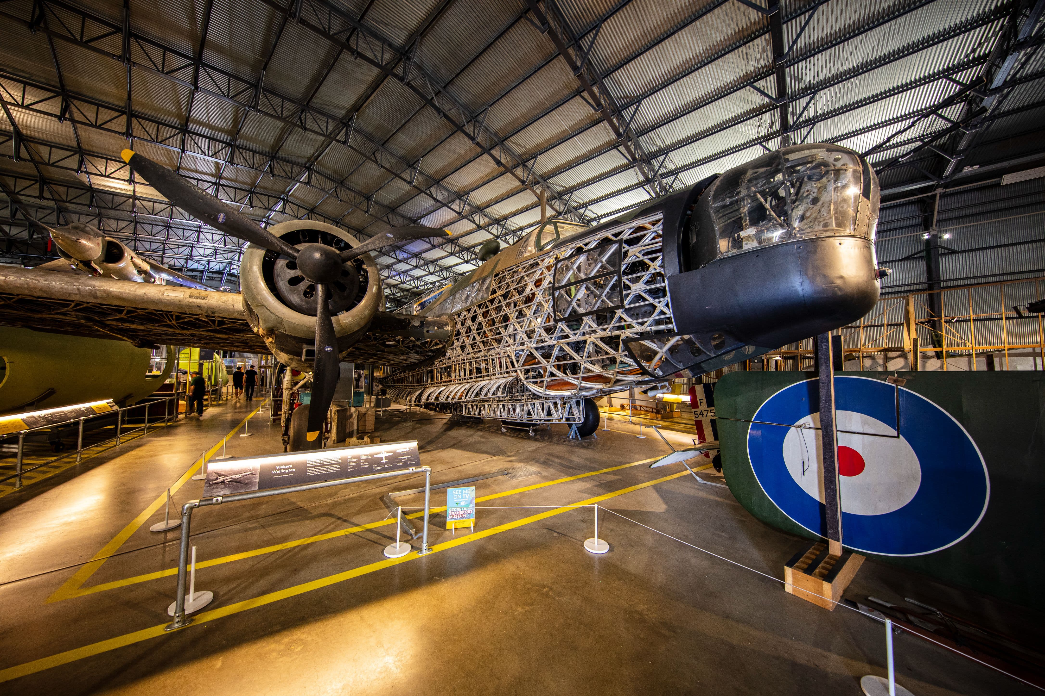 RAF Plane on display at Brooklands museum